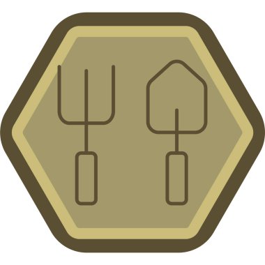 Yemek. Web simgesi vektör illüstrasyonu