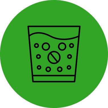 içki web simgesi vektör illüstrasyonu