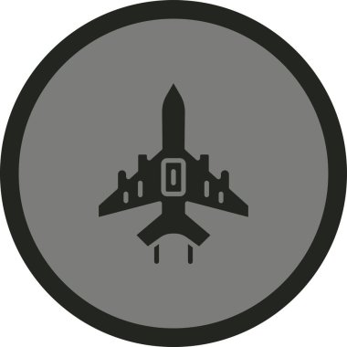 Bir roket simgesinin vektör çizimi