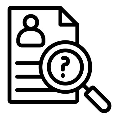 Arama motoru optimizasyon çizgisi vektör çizimi