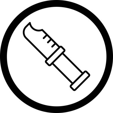 syinge simgesinin vektör illüstrasyonu