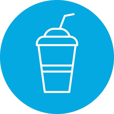 içki web simgesi vektör illüstrasyonu