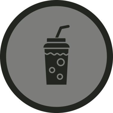 Bir kahve simgesinin vektör çizimi