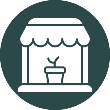 Bir alışveriş arabasının vektör çizimi