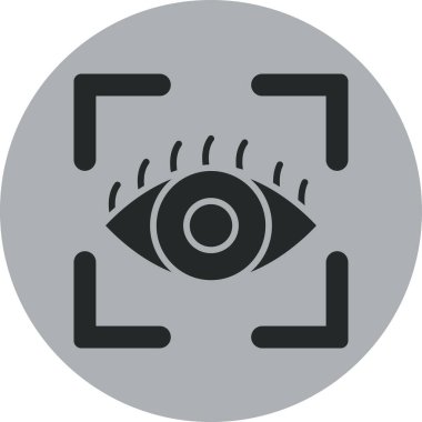 göz vektör simgesi modern basit illüstrasyon tasarımı