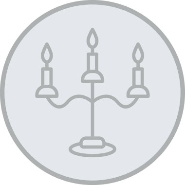 Avize simgesinin vektör çizimi