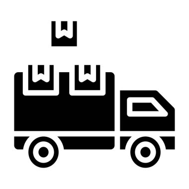 kamyon simgesi çizimi