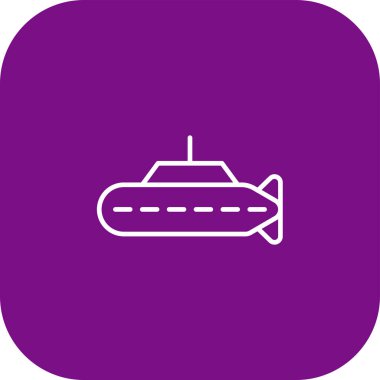 Tekne simgesinin vektör illüstrasyonu