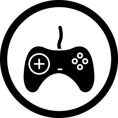 Oyun. Web simgesi basit illüstrasyon