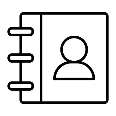 veri merkezi vektör simgesi, dış hat vektörü