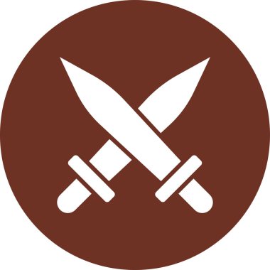 Silah bıçağı. Web simgesi