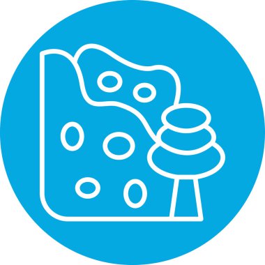 Peynir. Web simgesi basit illüstrasyon