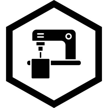 Modern bir simgenin vektör illüstrasyonu