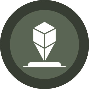 Modern b 'nin vektör illüstrasyonu eksik simgesi