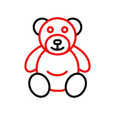 Ayı oyuncağı. Web simgesi