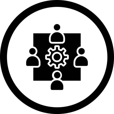 Modern simgenin vektör illüstrasyonu