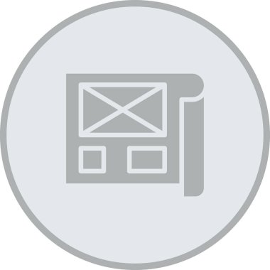 Vektör E- posta simgesi illüstrasyonu