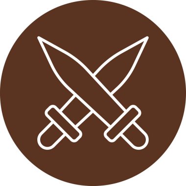 Bir bıçağın vektör çizimi