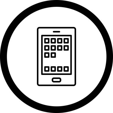 seo modern simgesinin vektör illüstrasyonu