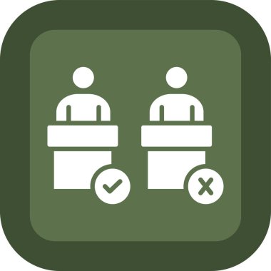 seçim simgesi, vektör illüstrasyonu