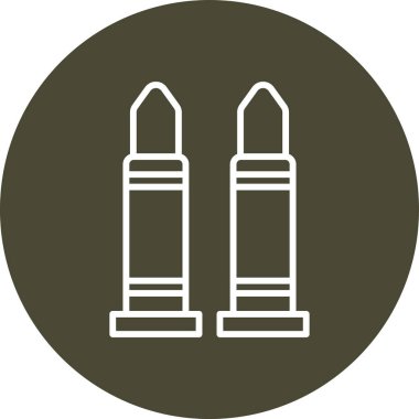 Modern b 'nin vektör illüstrasyonu silah ikonundan yoksun