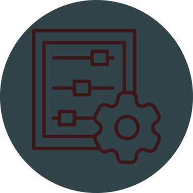 seo modern simgesinin vektör illüstrasyonu