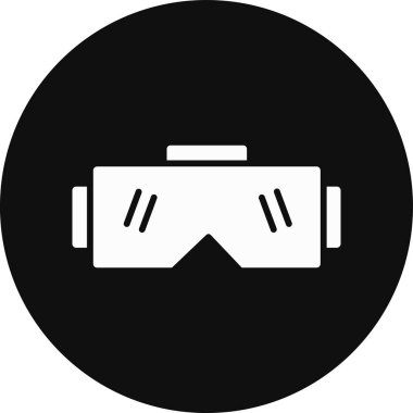 Vr. Web simgesi basit tasarım