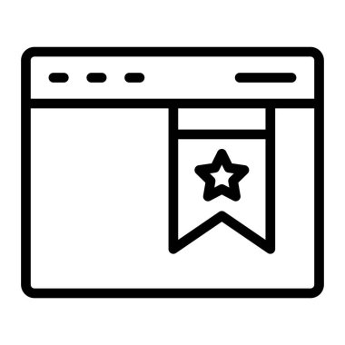 çevrimiçi web pazarlama simgesi, özet biçimi