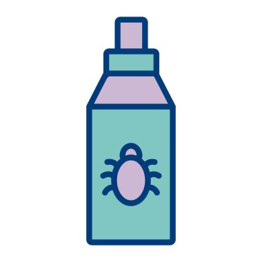 Antiseptik simge vektör illüstrasyon tasarımı