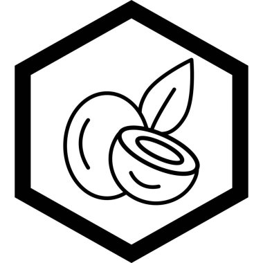 yiyecek simgesi, vektör illüstrasyonu