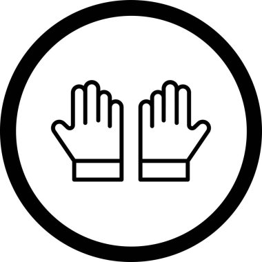 Kes şunu. Web simgesi basit illüstrasyon