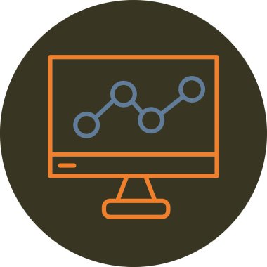 seo modern simgesinin vektör illüstrasyonu