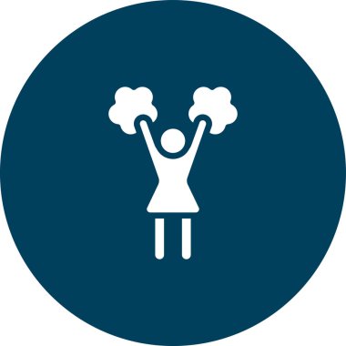 Çocuğu olan bir kadının vektör simgesi.