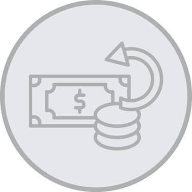 Vektör Doları simge tasarlamak