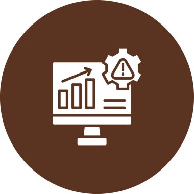 veri analiz simgesi vektör illüstrasyonu