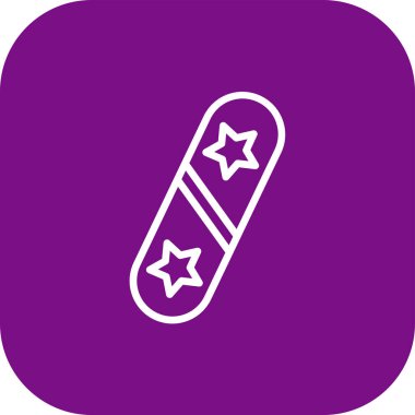 Yıldız simgesinin vektör illüstrasyonu