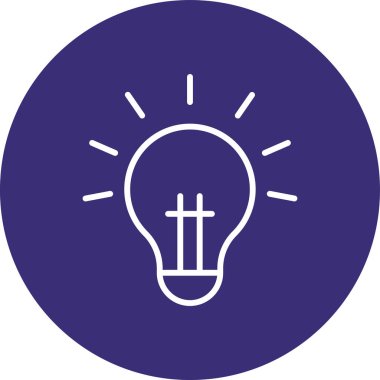 ışık simge vektör çizim