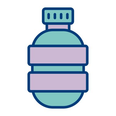 su şişesi ikonu vektör illüstrasyon grafik tasarımı