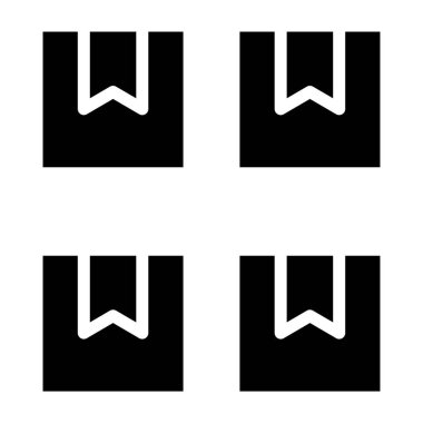 w harfi simgesinin vektör illüstrasyonu