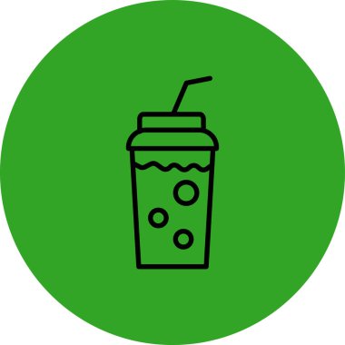 Projeniz için vektör içeceği simgesi