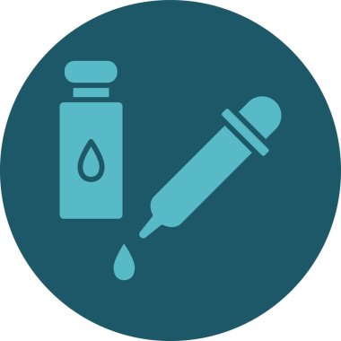 Bırakma simgesi. Vektör İllüstrasyonu