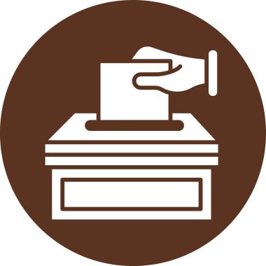 oy pusulası vektör illüstrasyonu