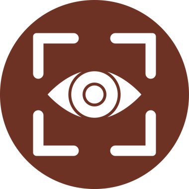 Kişisel ve ticari kullanım için vektör göz simgesi.