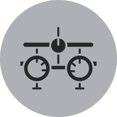 Seo simgesinin vektör illüstrasyonu, ayarlar kavramı