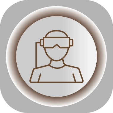 Modern b 'nin vektör illüstrasyonu eksik simgesi