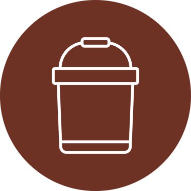 Kahve fincanı simgesinin vektör çizimi