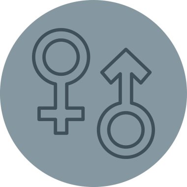 Modern simgenin vektör illüstrasyonu