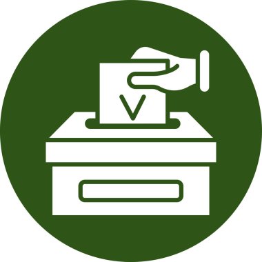 oy pusulası vektör illüstrasyonu