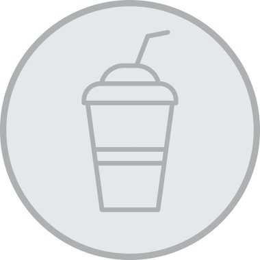 kahve fincanı ikonu vektör illüstrasyonu