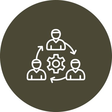 seo modern simgesinin vektör illüstrasyonu